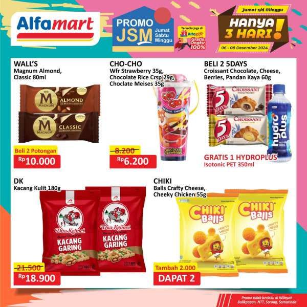 Promo JSM Alfamart Weekend 6-8 Desember 2024