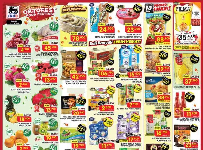 Promo JSM Superindo 17-19 Oktober 2025, Nugget dan Es Krim Diskon 40%