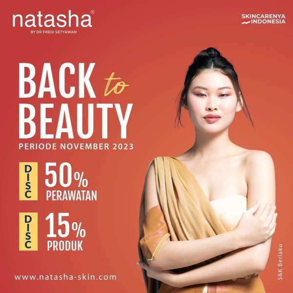 Promo Back to Beauty Diskon 50% Periode November 2023, Cek Ketentuannya di Sini!