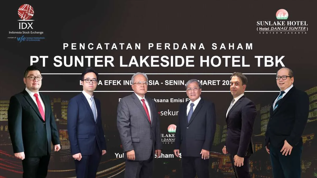 Kantongi dana Rp 22,5 miliar lewat IPO, ini rencana Sunter Lakeside Hotel (SNLK)