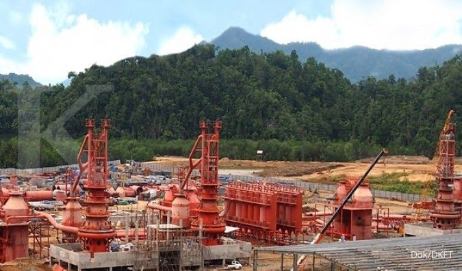 Central Omega Resources (DKFT) bakal menunda rencana pengembangan smelter feronikel