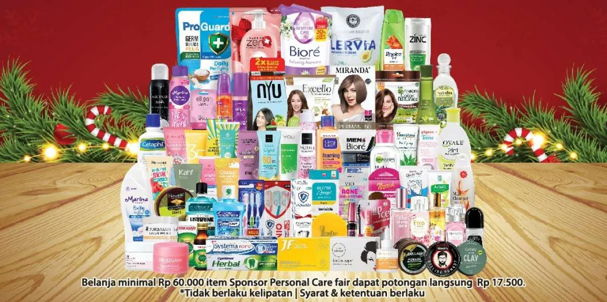 Promo Deterjen & Sabun Mandi Alfamart-Superindo Akhir Tahun, Diskon 50% Sampai Besok