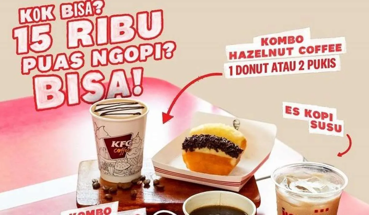 Promo KFC Terbaru di Bulan Juni 2022, Puas Ngopi Ditambah Camilan Hanya Rp 15.000-an