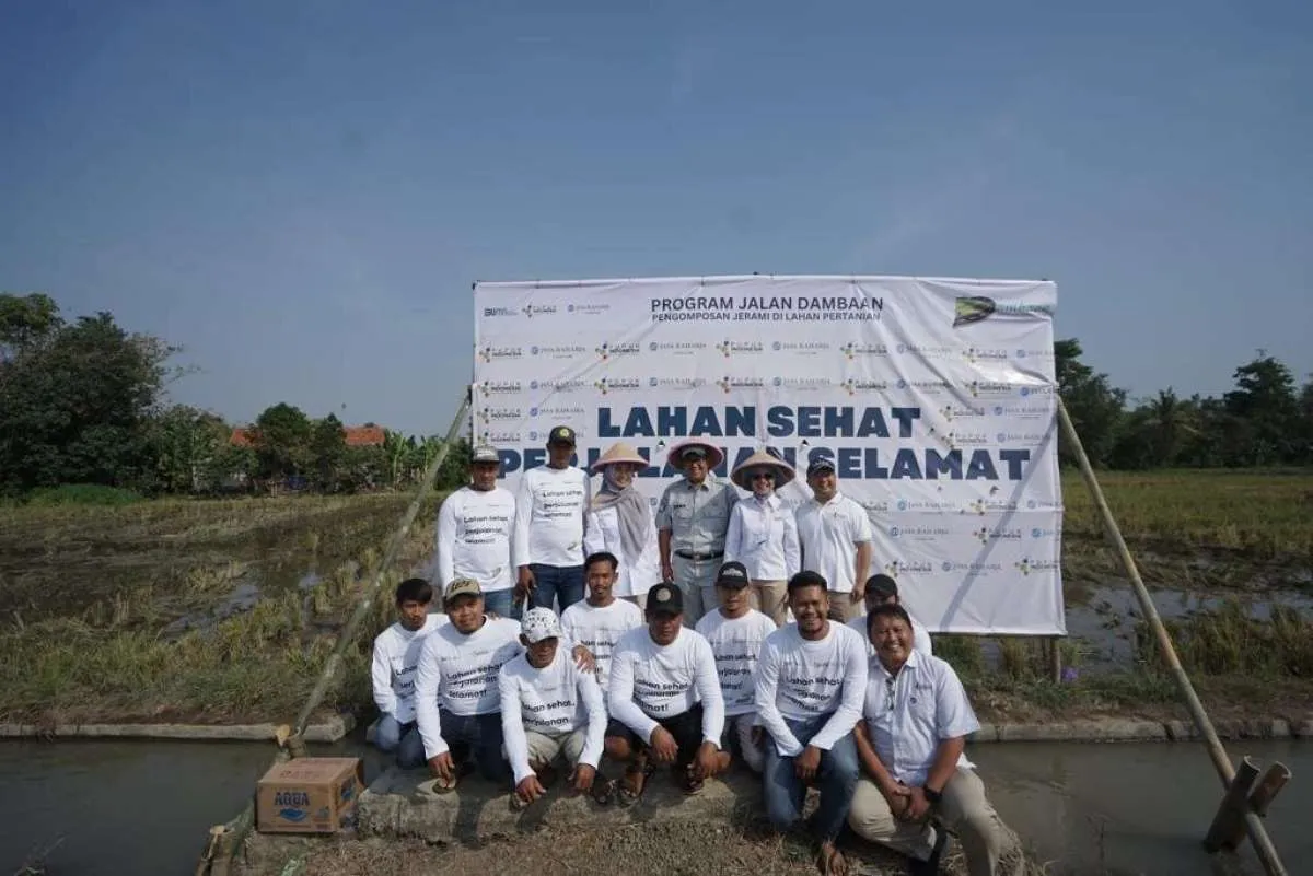  Pupuk Indonesia dan Jasa Raharja Berkolaborasi Optimalkan Pemanfaatan Limbah Jerami