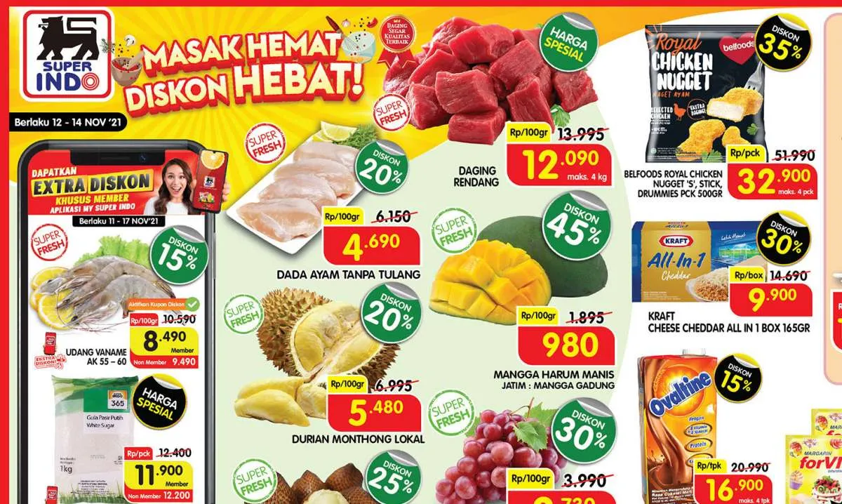 Promo JSM Superindo 12-14 November 2021, diskon besar sepanjang akhir pekan