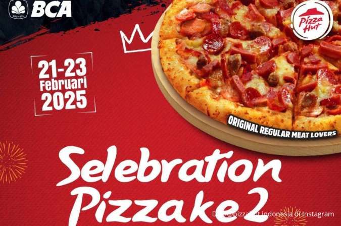 5 Promo HUT BCA 68 di Pizza Hut, HokBen, Shihlin hingga Gokana Ramen Februari 2025