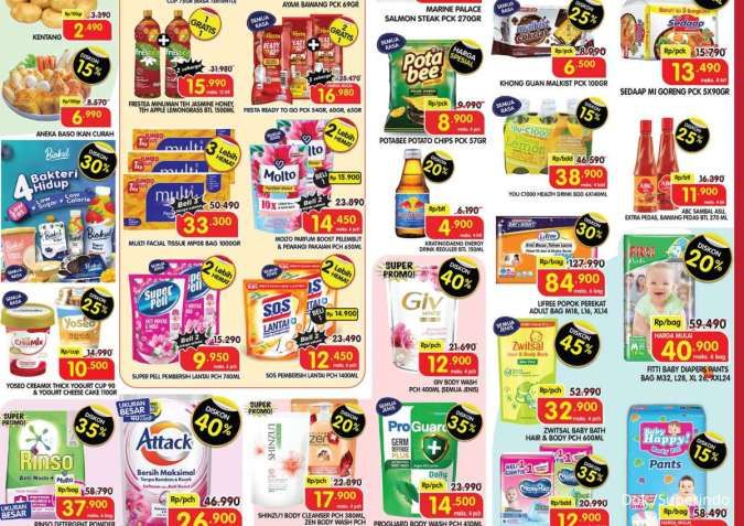 Promo JSM Superindo 25-27 Juli, Lengkeng Bangkok-Attack Detergent Diskon hingga 45%