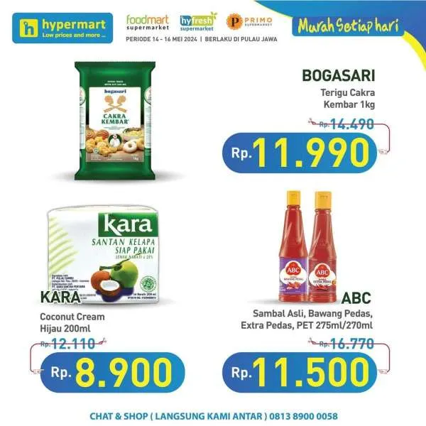 Promo Hypermart Hyper Diskon Weekday Periode 14-16 Mei 2024