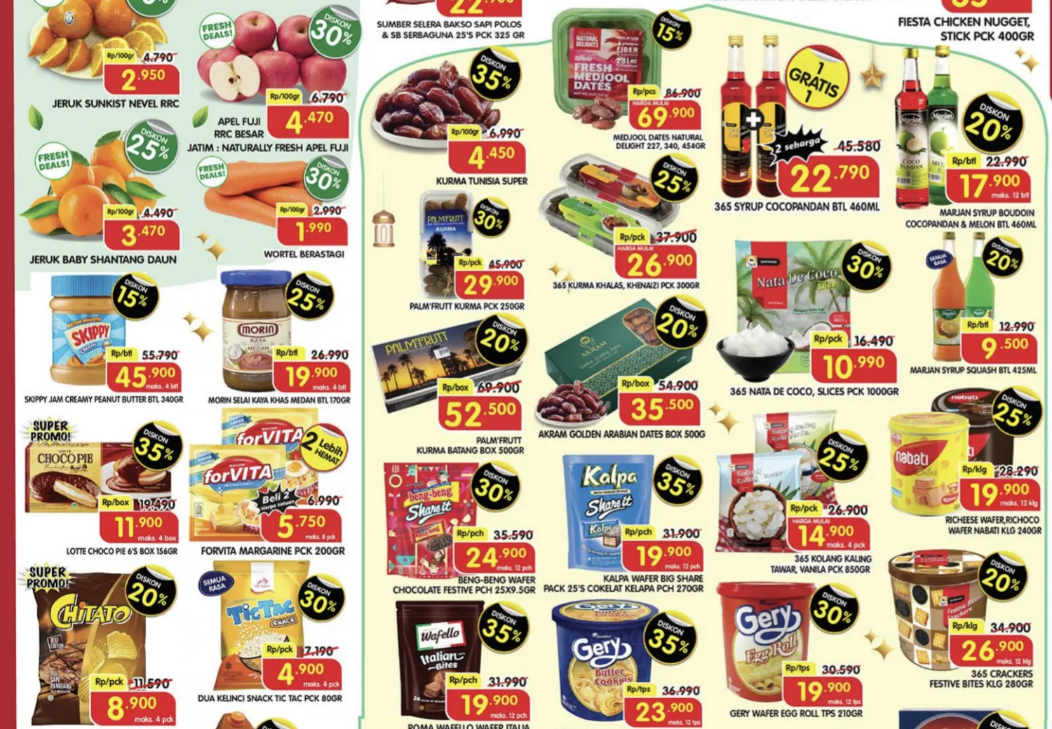 Promo Superindo Weekday Periode 17-20 Maret 2025