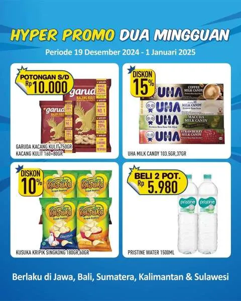 Promo Hypermart Dua Mingguan Periode 19 Desember 2024-1 Januari 2025
