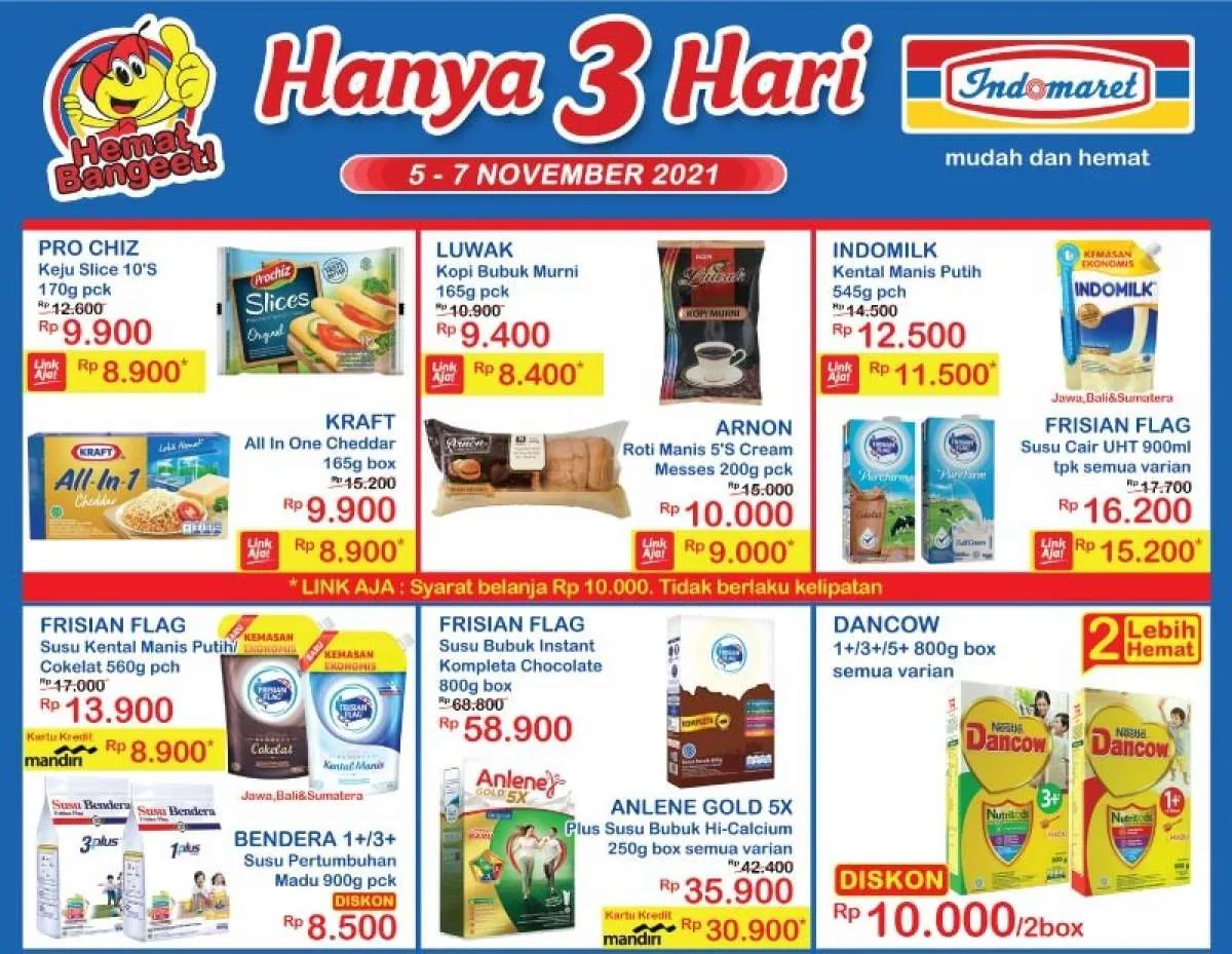 Promo Indomaret 7 November 2021, diskonan hari minggu!