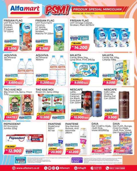 Promo PSM Alfamart 8-15 Juli 2025