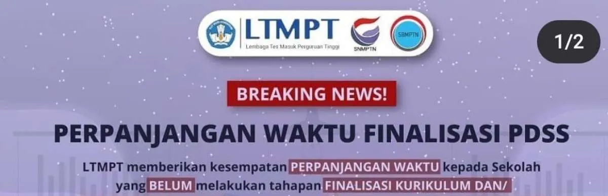 Finalisasi PDSS diperpanjang oleh LTMPT, simak jadwal terbarunya