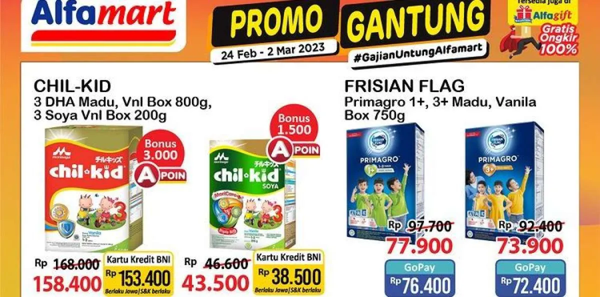 Nikmati Belanja Lebih Hemat Katalog Promo Alfamart Gantung Terbaru 27 Februari 2023
