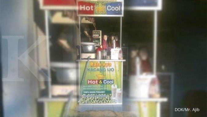 Meneguk investasi es kacang hijau cukup Rp 5 juta