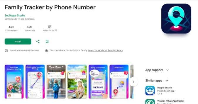 Aplikasi Family Tracker