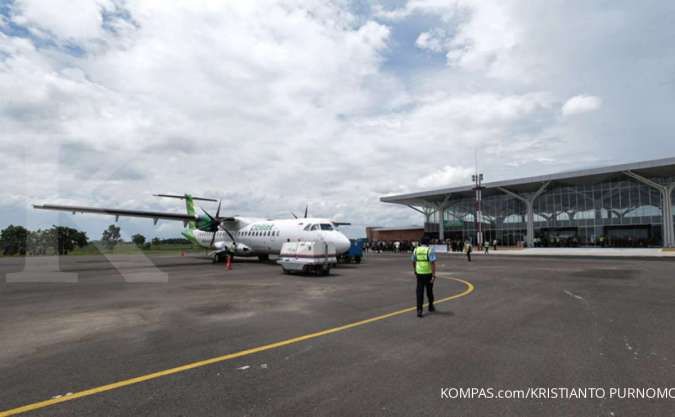 Presiden Jokowi Meresmikan Bandara Ngloram di Blora, Jawa Tengah