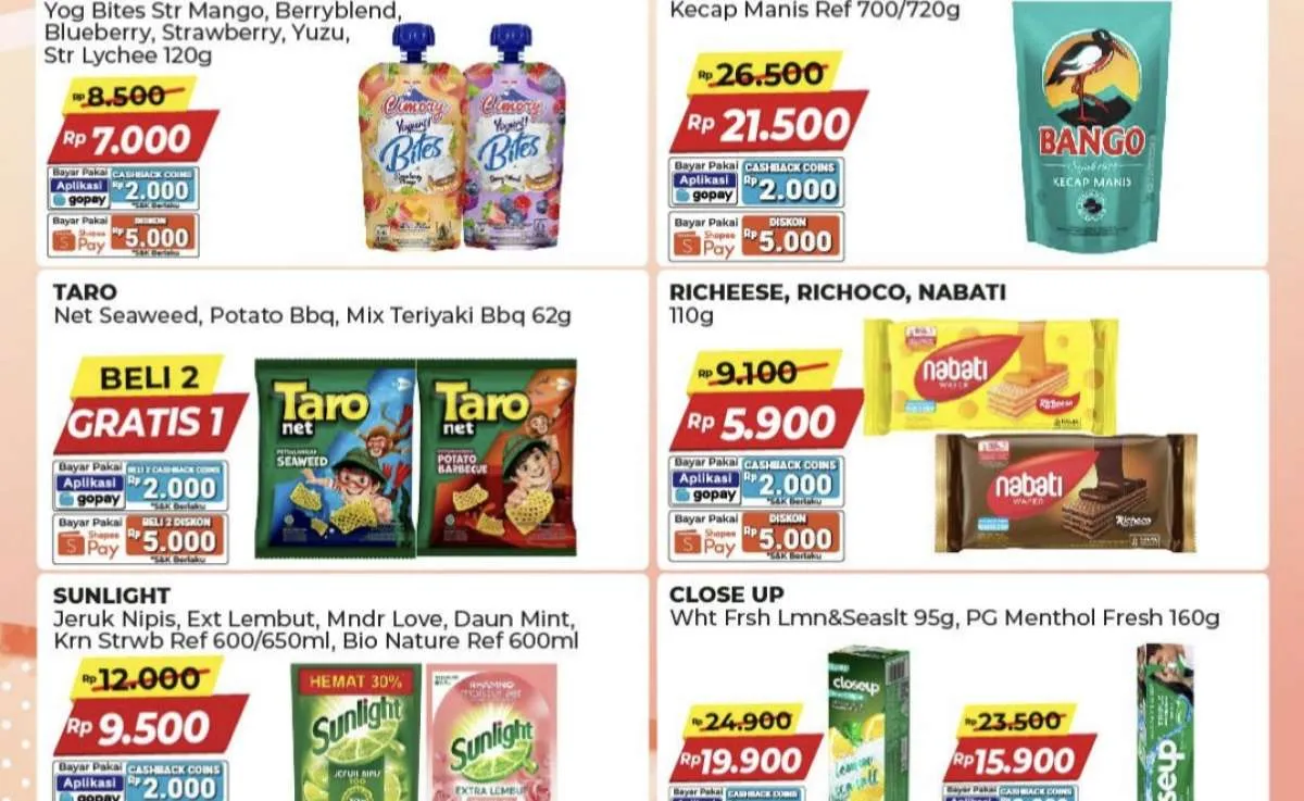 Promo PSM Alfamart 7 Juni 2025, Sunlight Refill 600ml Cuma Rp 9.500