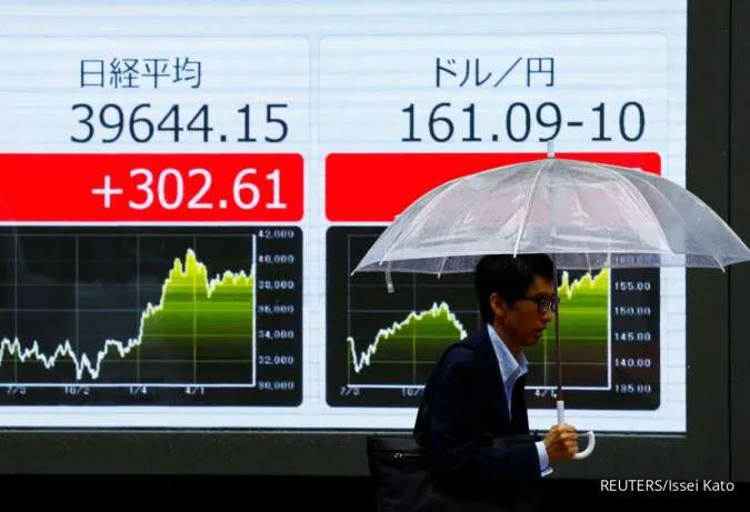 Asia Stocks Gain on Rate Cut Wagers, Yen Stays Near 38-Year Lows