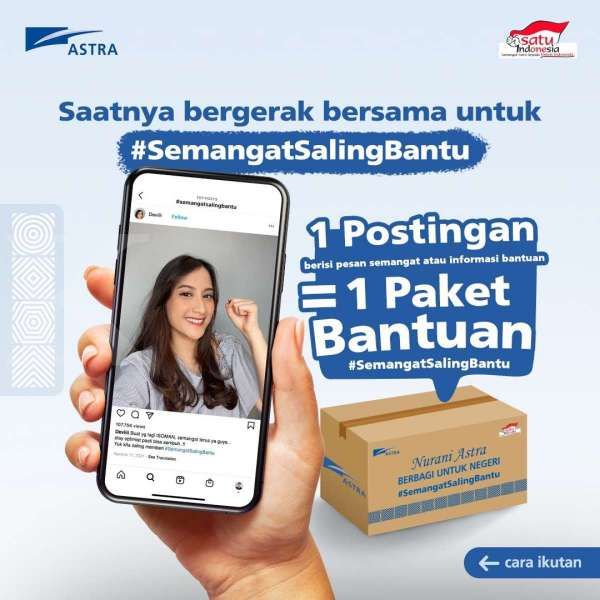 Rayakan HUT ke-76 Kemerdekaan RI, Astra Ajak Masyarakat Gelorakan Gerakan SemangatSalingBantu