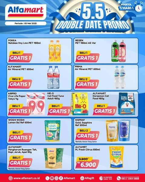 Promo 5.5 Hari Ini 5 Mei 2025 di Alfamart