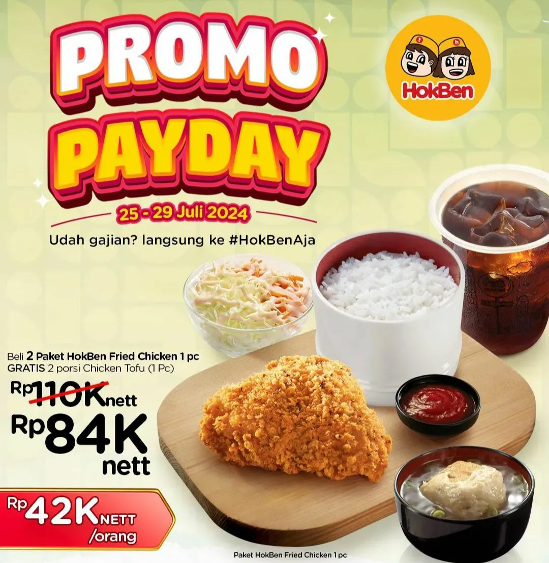 Promo Hokben Payday Juli 2024