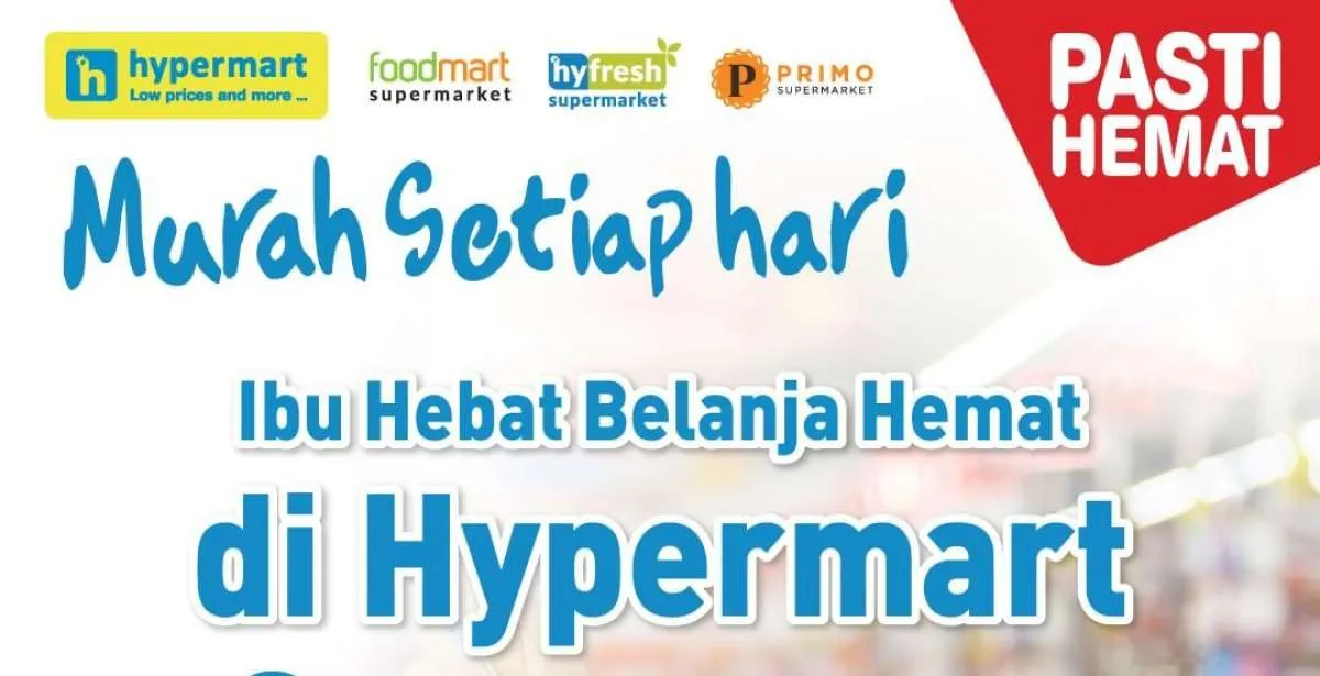 Promo JSM Hypermart Minggu 1 Oktober 2023, Beli Banyak Lebih Hemat di Akhir Pekan