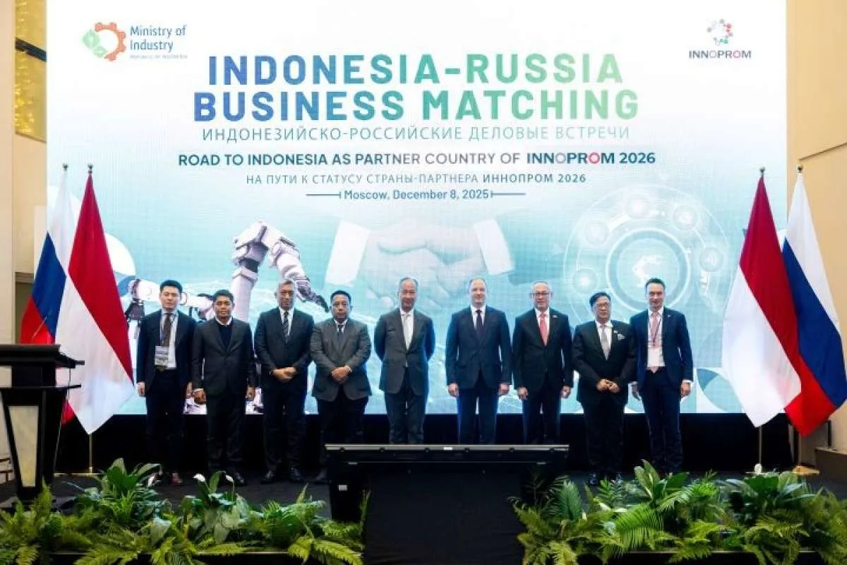 Indonesia-Rusia Perkuat Industri Manufaktur Jelang Innoprom 2026