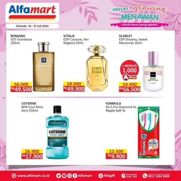 Promo Alfamart Body Care Fair Periode 16-31 Juli 2024