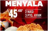 Promo KFC Menyala Dukung Timnas Khusus Hari Ini, 3 Ayam + 2 Nasi Cuma Rp 45.000-an