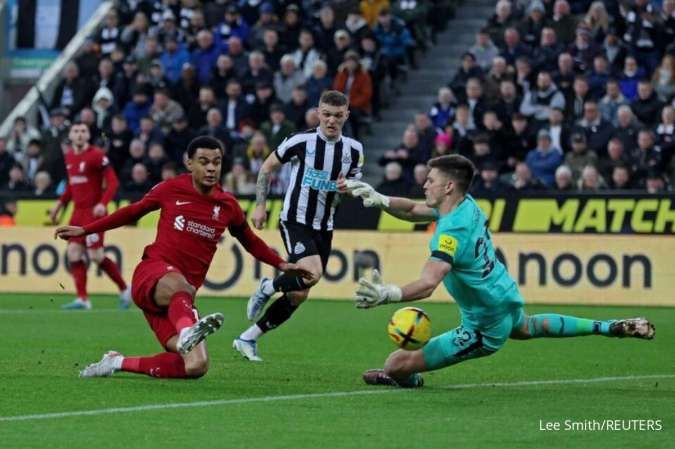 Newcastle United vs Liverpool, 18 Februari 2023