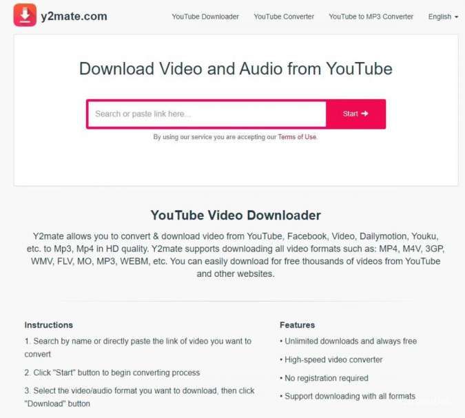 Y2mate.com, Tempat Download Video Musik Youtube Gratis 2022