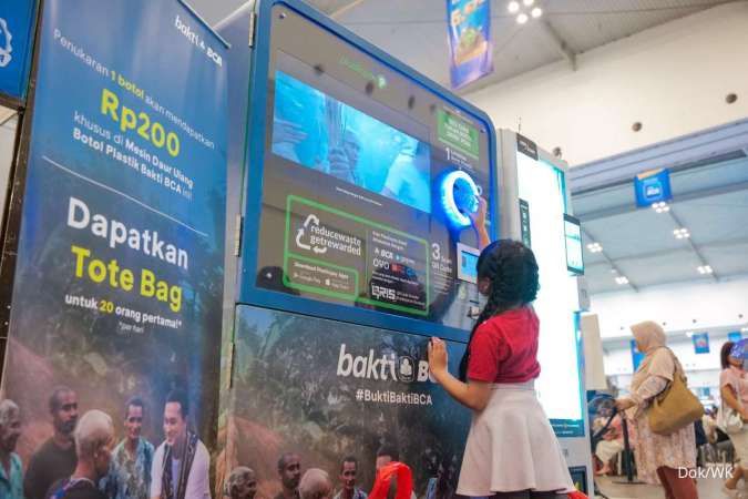 BCA Kumpulkan 4.400 Sampah Botol Plastik di BCA Expo 2024 untuk Didaur Ulang