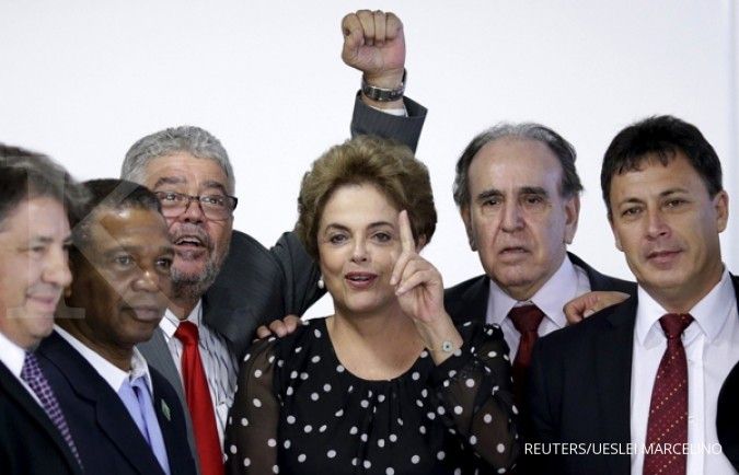 Nasib Dilma Roussef di tangan senat