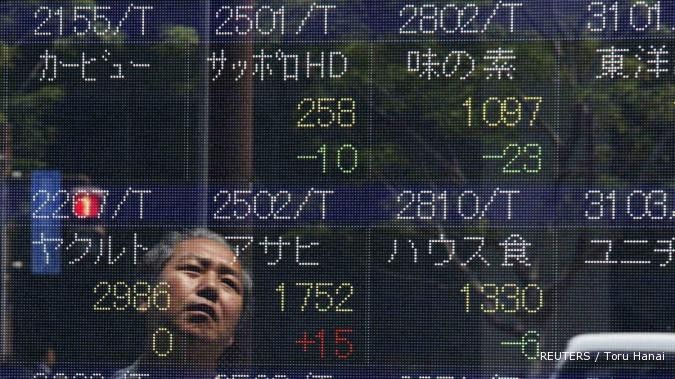 Setelah tiga hari naik, bursa Jepang akhirnya loyo