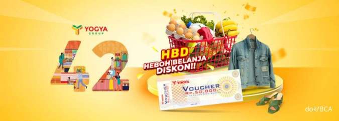 Promo Belanja Pakai BCA Dapat Voucher di Yogya Dept Store & IKEA Oktober 2024