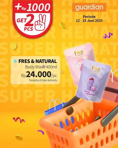 Promo Guardian Super Hemat Periode 12-25 Juni 2025