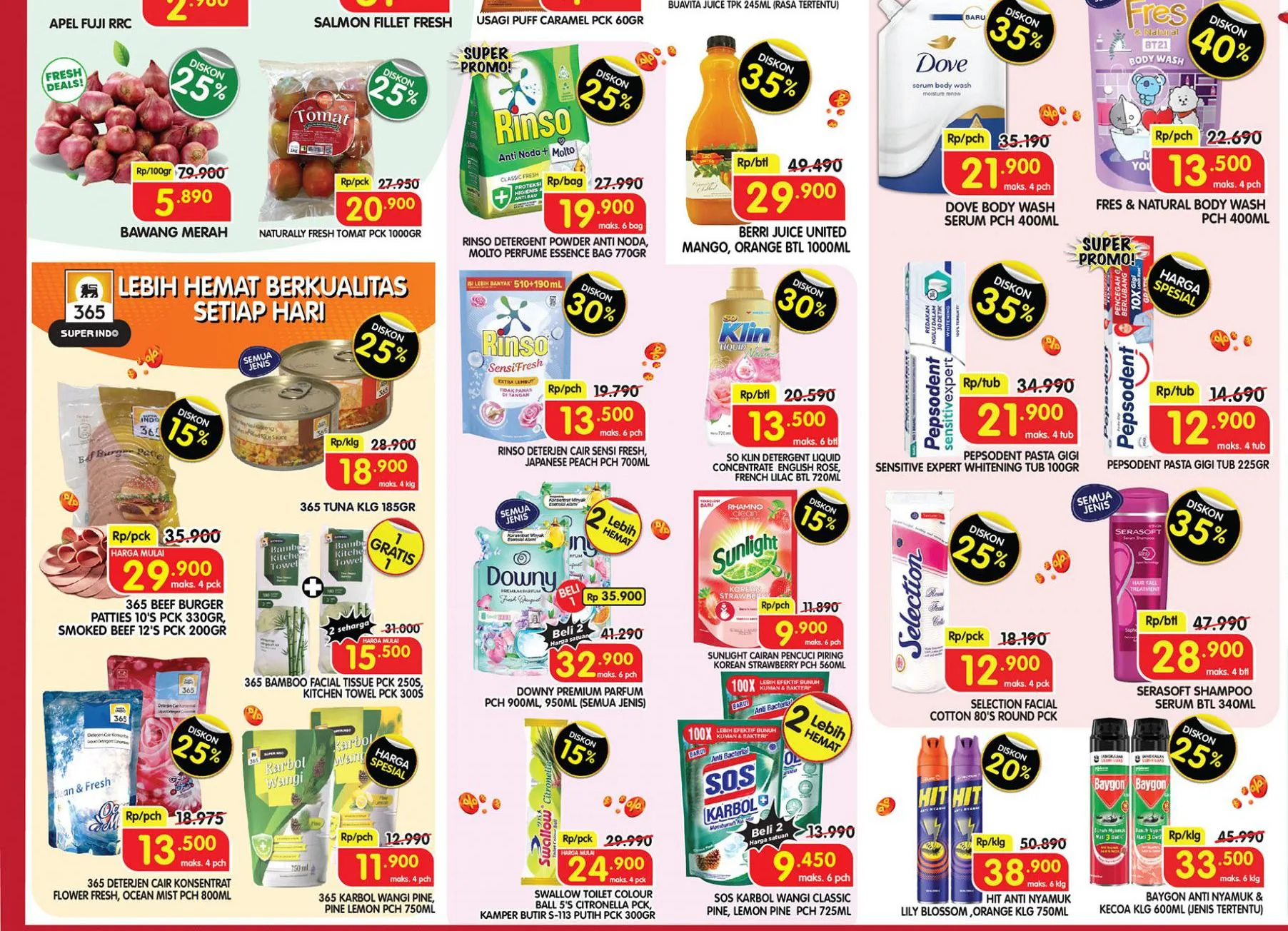 Promo Superindo Weekday 14-17 April 2025