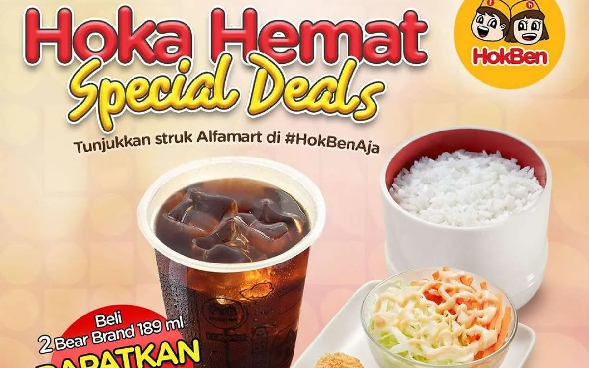 Promo HokBen x Alfamart 31 Oktober 2024, Hari Terakhir Menu Hemat Cuma Rp 28.000-an
