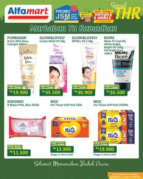 Promo JSM Alfamart Spesial THR 12-16 Maret 2025