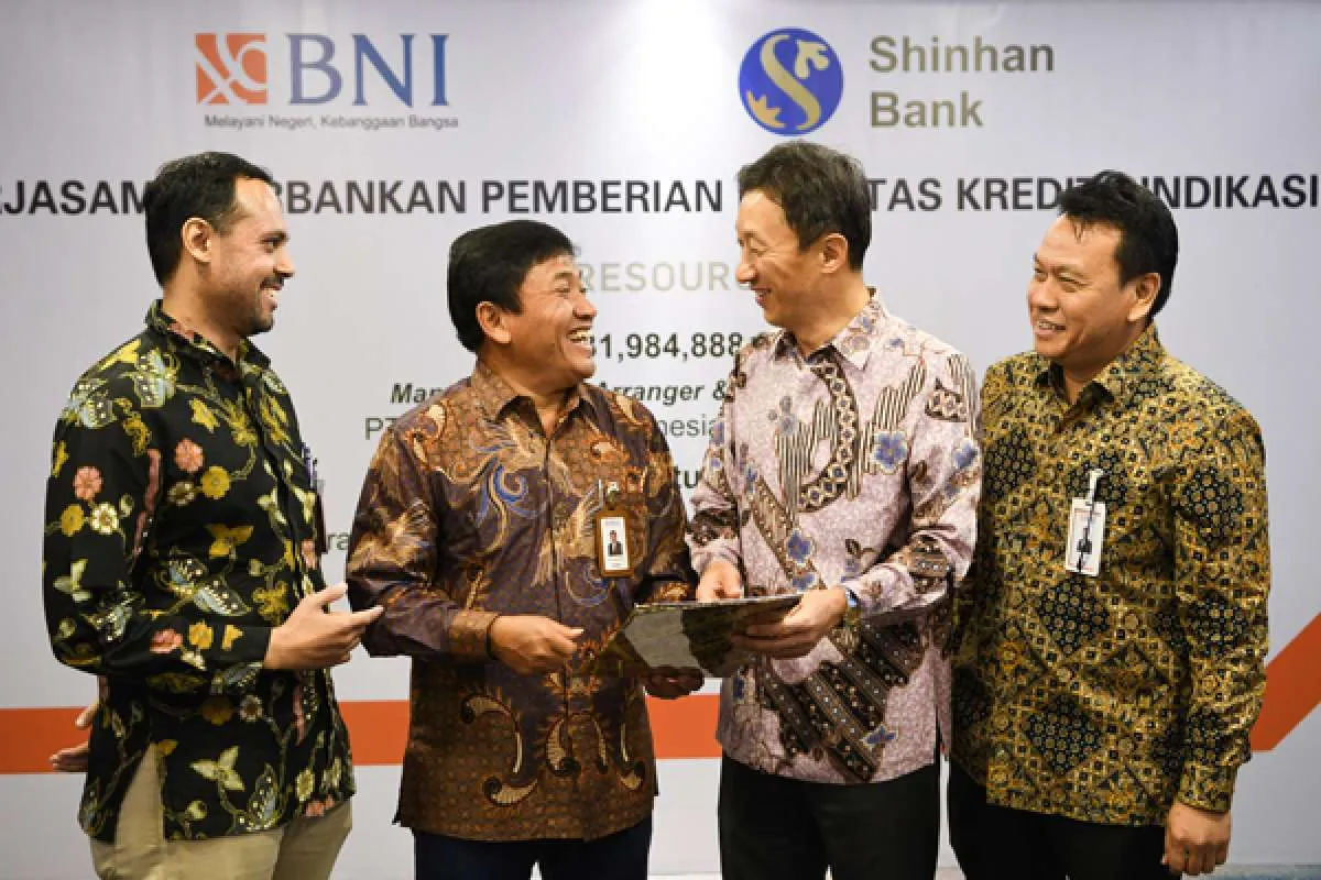 BNI dan Shinhan Bank salurkan kredit sindikasi pertambangan senilai US$ 231 juta