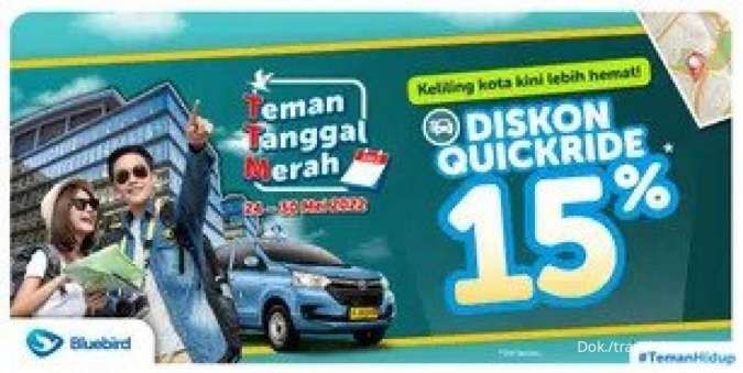Hari Terakhir! Promo Traveloka TTM QuickRide Nikmati Diskon Hingga 15%