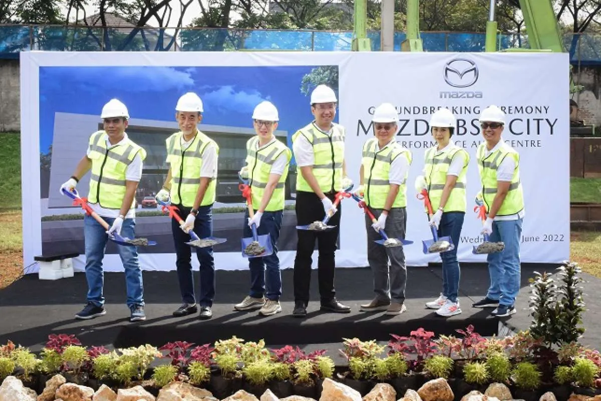 Groundbreaking Dealer Baru di BSD CITY, Mazda Indonesia Kian Memperkuat Jaringan
