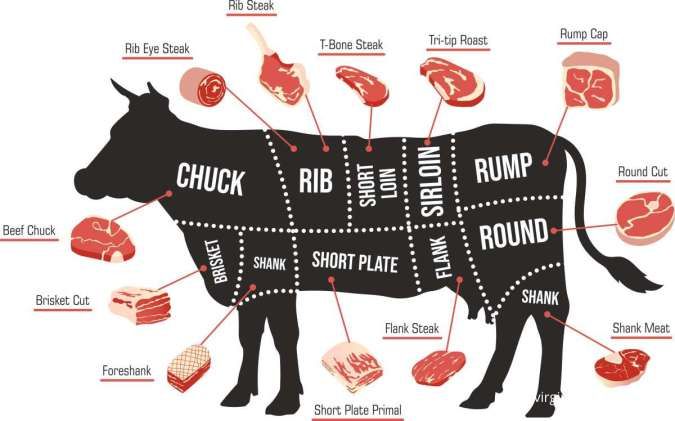 Ini 4 Perbedaan Daging Sapi dan Kambing yang Mudah Dilihat 