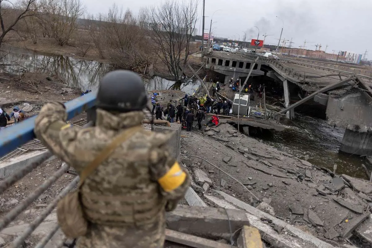 Ukraina Hancurkan Jembatan Ponton Rusia Menggunakan Rudal Buatan Amerika Serikat