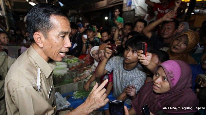 Muter-muter, Jokowi putuskan sidak Pasar Paseban