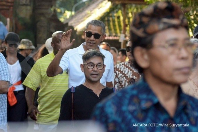 Tiba di Yogya, Obama menuju Hotel Tentrem