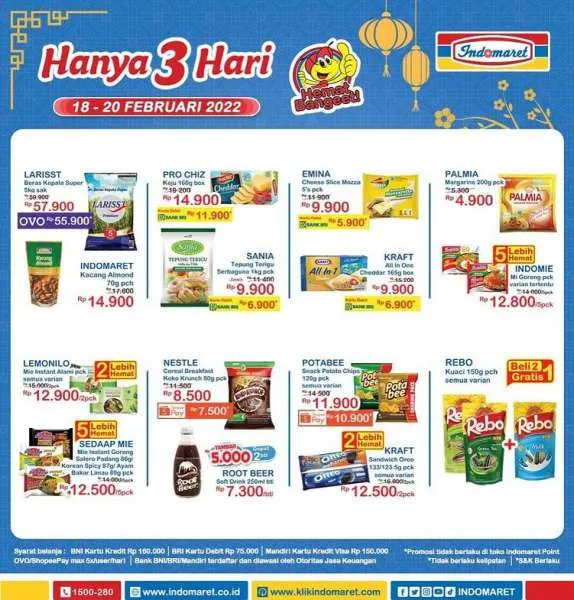 Promo JSM Indomaret Hanya 3 Hari Mulai 18-20 Februari 2022