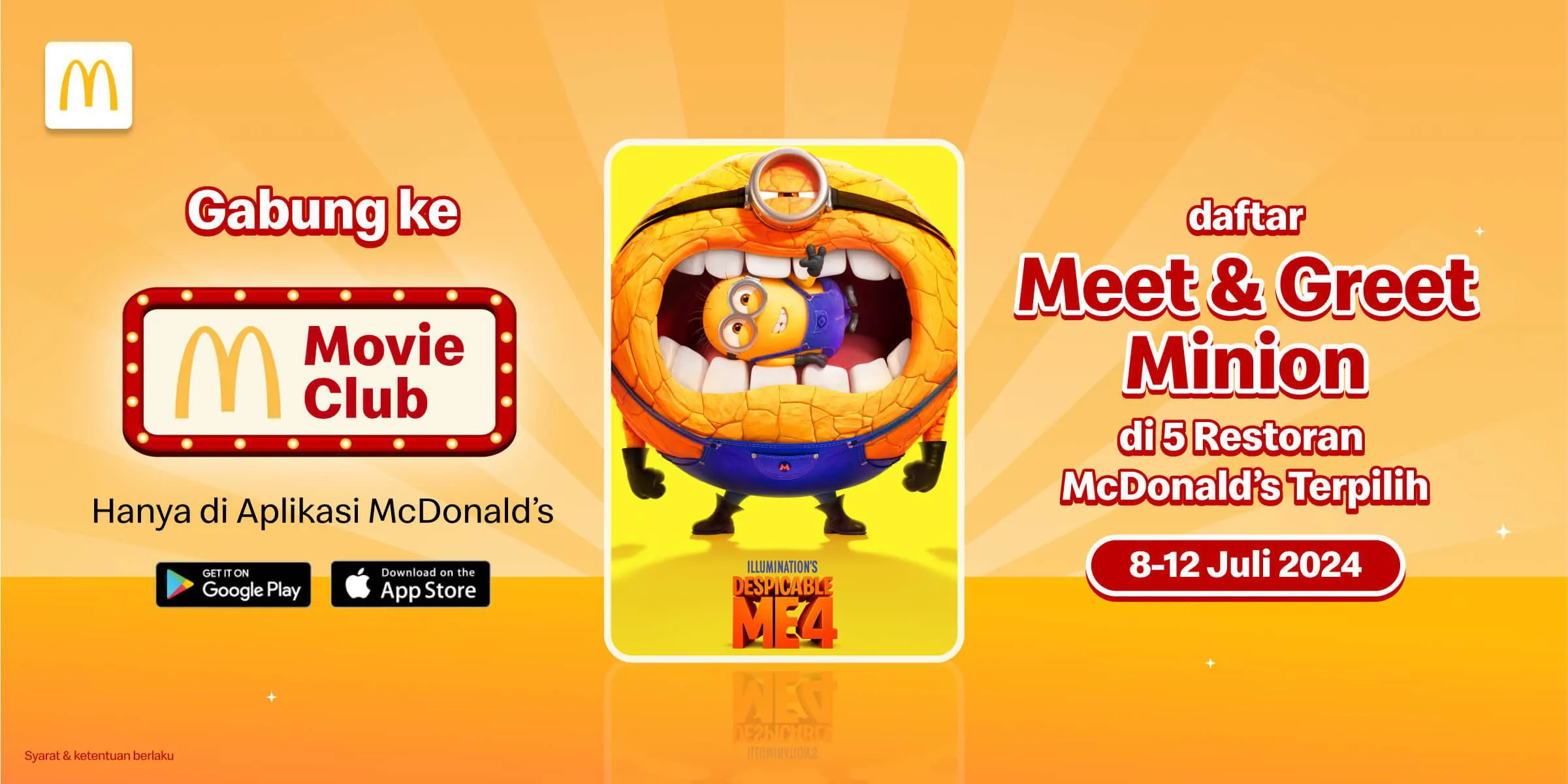 McD Meet & Greet Minion