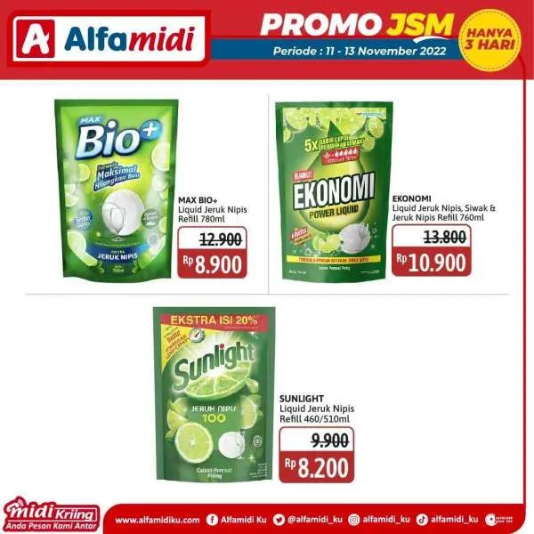 Promo JSM Alfamidi Periode 11-13 November 2022